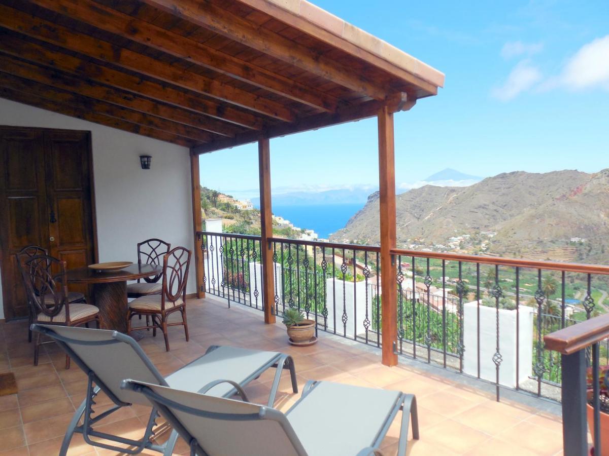 Casa La Sabina Roja 1 - Casa Con Impresionantes Vistas Sobre Hermigua Y El Mar المظهر الخارجي الصورة