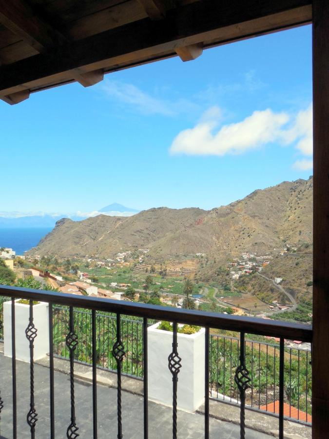 Casa La Sabina Roja 1 - Casa Con Impresionantes Vistas Sobre Hermigua Y El Mar المظهر الخارجي الصورة