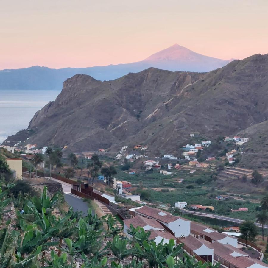 Casa La Sabina Roja 1 - Casa Con Impresionantes Vistas Sobre Hermigua Y El Mar المظهر الخارجي الصورة