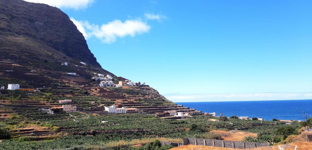 Casa La Sabina Roja 1 - Casa Con Impresionantes Vistas Sobre Hermigua Y El Mar المظهر الخارجي الصورة
