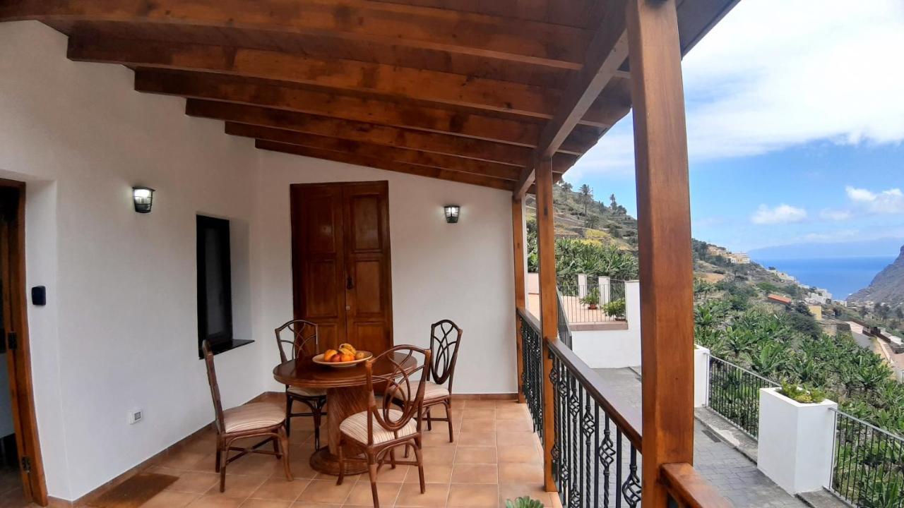 Casa La Sabina Roja 1 - Casa Con Impresionantes Vistas Sobre Hermigua Y El Mar المظهر الخارجي الصورة