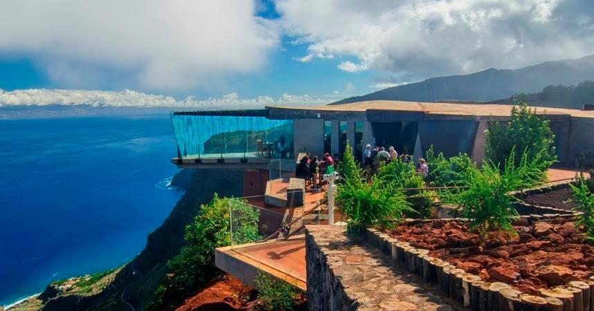 Casa La Sabina Roja 1 - Casa Con Impresionantes Vistas Sobre Hermigua Y El Mar المظهر الخارجي الصورة
