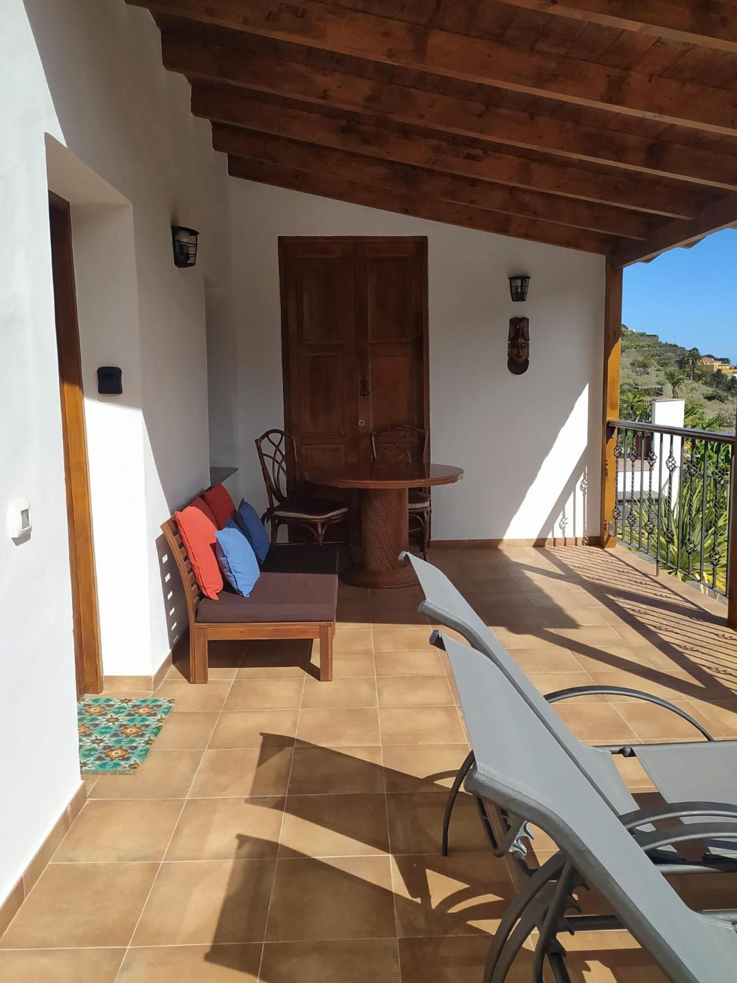 Casa La Sabina Roja 1 - Casa Con Impresionantes Vistas Sobre Hermigua Y El Mar المظهر الخارجي الصورة